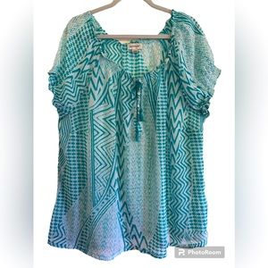 Sheer Top by Avenue Sz 22/24
